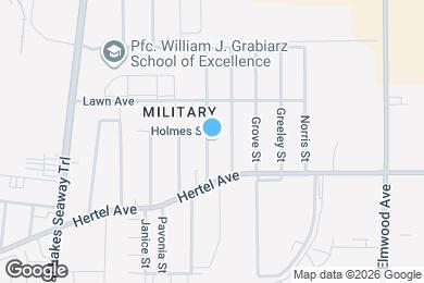 Map image of the property - 41 Page St