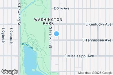 Map image of the property - 983 S Gilpin St