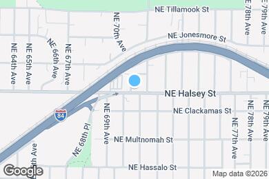 Map image of the property - 7105-7115-7115 NE Halsey St