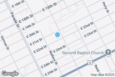 Map image of the property - 546 E 22nd St