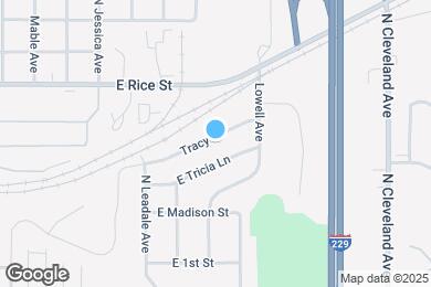 Map image of the property - 2201 Tracy Ln