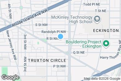 Map image of the property - 36 R St NW