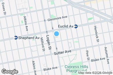 Map image of the property - 241 Fountain Ave
