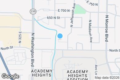 Map image of the property - 540 E 450 N