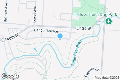 Map image of the property - 6805 E 140th Pl