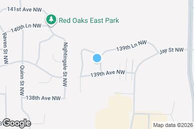 Map image of the property - 13936 Linnet St NW