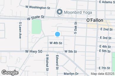 Map image of the property - 415 W 3rd St