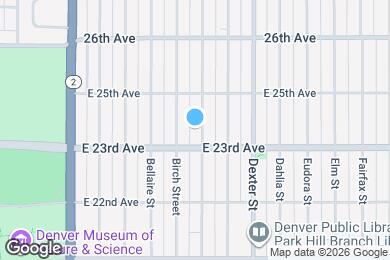 Map image of the property - 2329 Clermont St