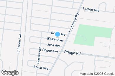 Map image of the property - 1125 Walker Ave