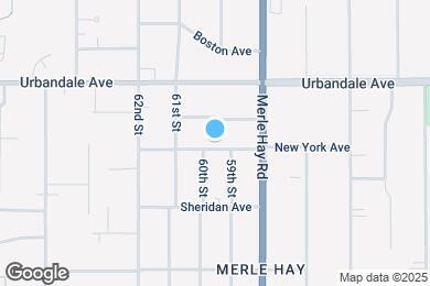 Map image of the property - 5907 New York Ave