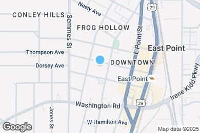 Map image of the property - 1716 Thompson Ave