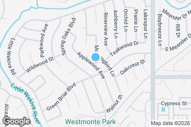 Map image of the property - 607 Applewood Ave