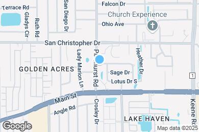 Map image of the property - 1305 N Lotus Dr