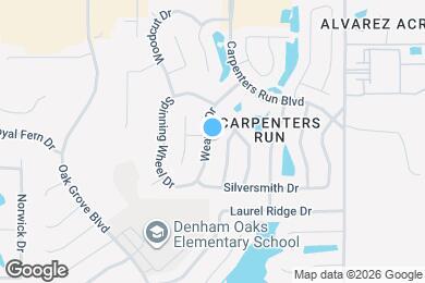 Map image of the property - 1614 Weaver Dr