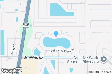 Map image of the property - 10526 Lakeside Vista Dr