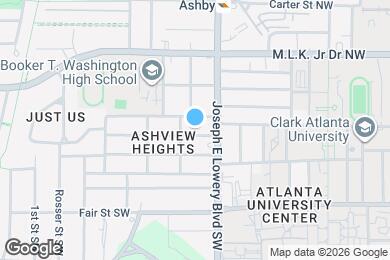Map image of the property - 945 Palmetto Ave SW