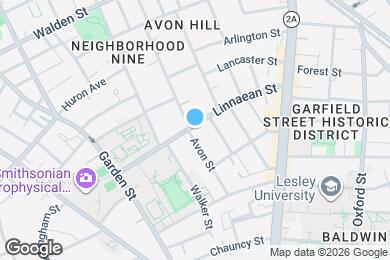 Map image of the property - 40 Linnaean St