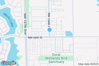 Map image of the property - 6681 NW 104th Ave