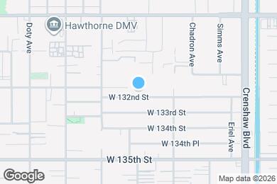 Map image of the property - 3363 W 132nd St