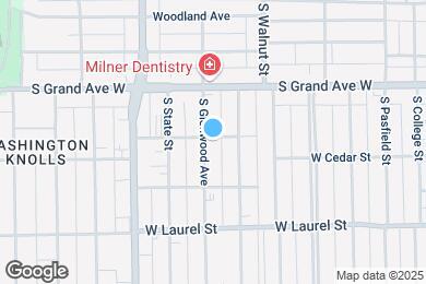 Map image of the property - 1400 S Glenwood Ave