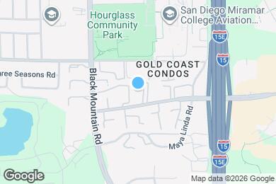 Map image of the property - 9504 Carroll Canyon Rd
