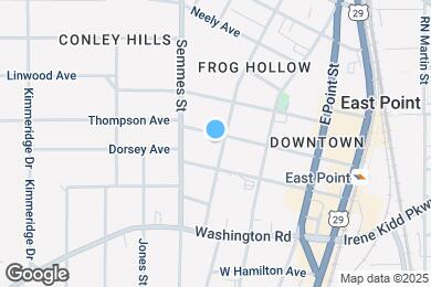 Map image of the property - 1756 Thompson Ave