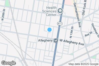 Map image of the property - 3223 N 15th St