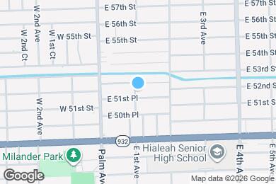 Map image of the property - 101 E 51st Pl