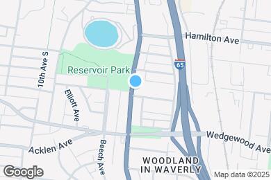 Map image of the property - 1708 8th Ave S