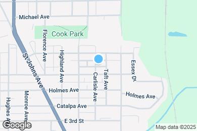 Map image of the property - 1125 Carlisle Ave
