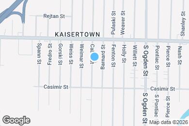 Map image of the property - 197 Cable St