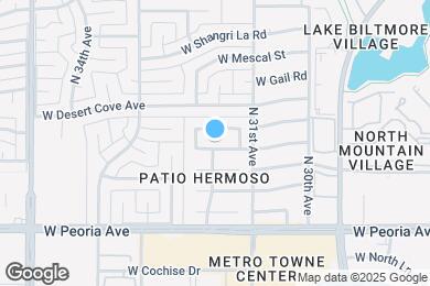 Map image of the property - 3150 W Christy Dr