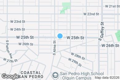Map image of the property - 969 W 25th St