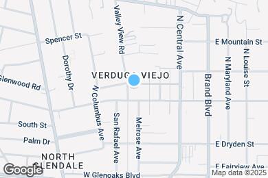 Map image of the property - 302 W Loraine St