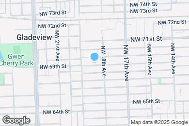 Map image of the property - 1821 NW 69th St