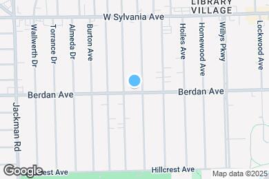 Map image of the property - 1448 Berdan Ave