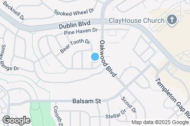 Map image of the property - 6625 Bear Tooth Dr