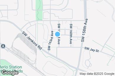 Map image of the property - 1253 SW 162nd Ave