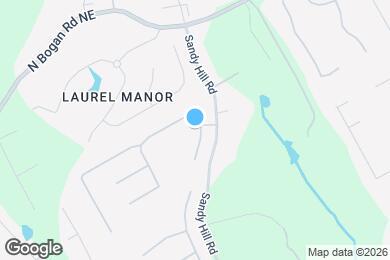 Map image of the property - 4327 Sandy Branch Dr NE