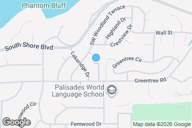 Map image of the property - 16932 Greentree Ave