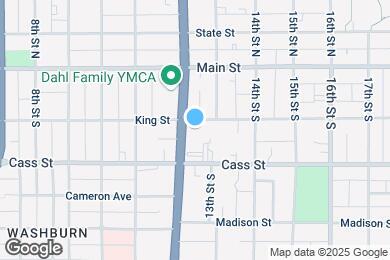 Map image of the property - 207 West Ave S