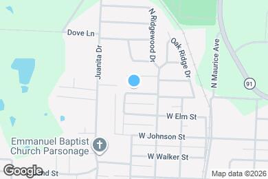 Map image of the property - 1723 W Washington St