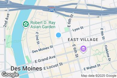 Map image of the property - 600 E 5th St