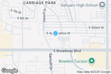 Map image of the property - 8321 E Gettysburg Pl