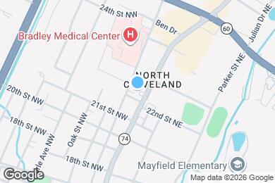 Map image of the property - 115 23rd St NW