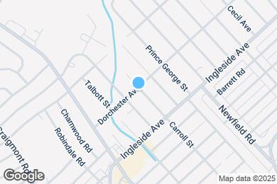 Map image of the property - 1129 Dorchester Ave