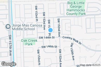 Map image of the property - 15260 SW 143rd St