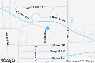 Map image of the property - 1793 Bucklew Dr
