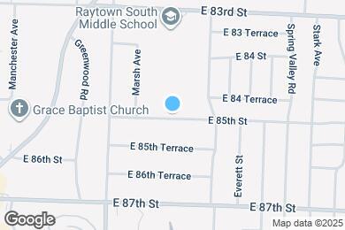 Map image of the property - 8408 E 85 St