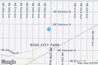 Map image of the property - 2945 NE 57th Ave